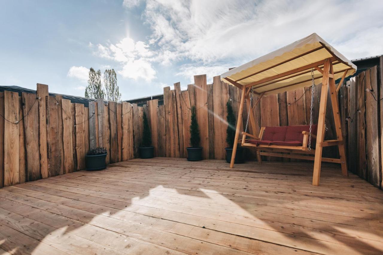 Idyllisches Tiny House Mit Sauna Löbau Buitenkant foto